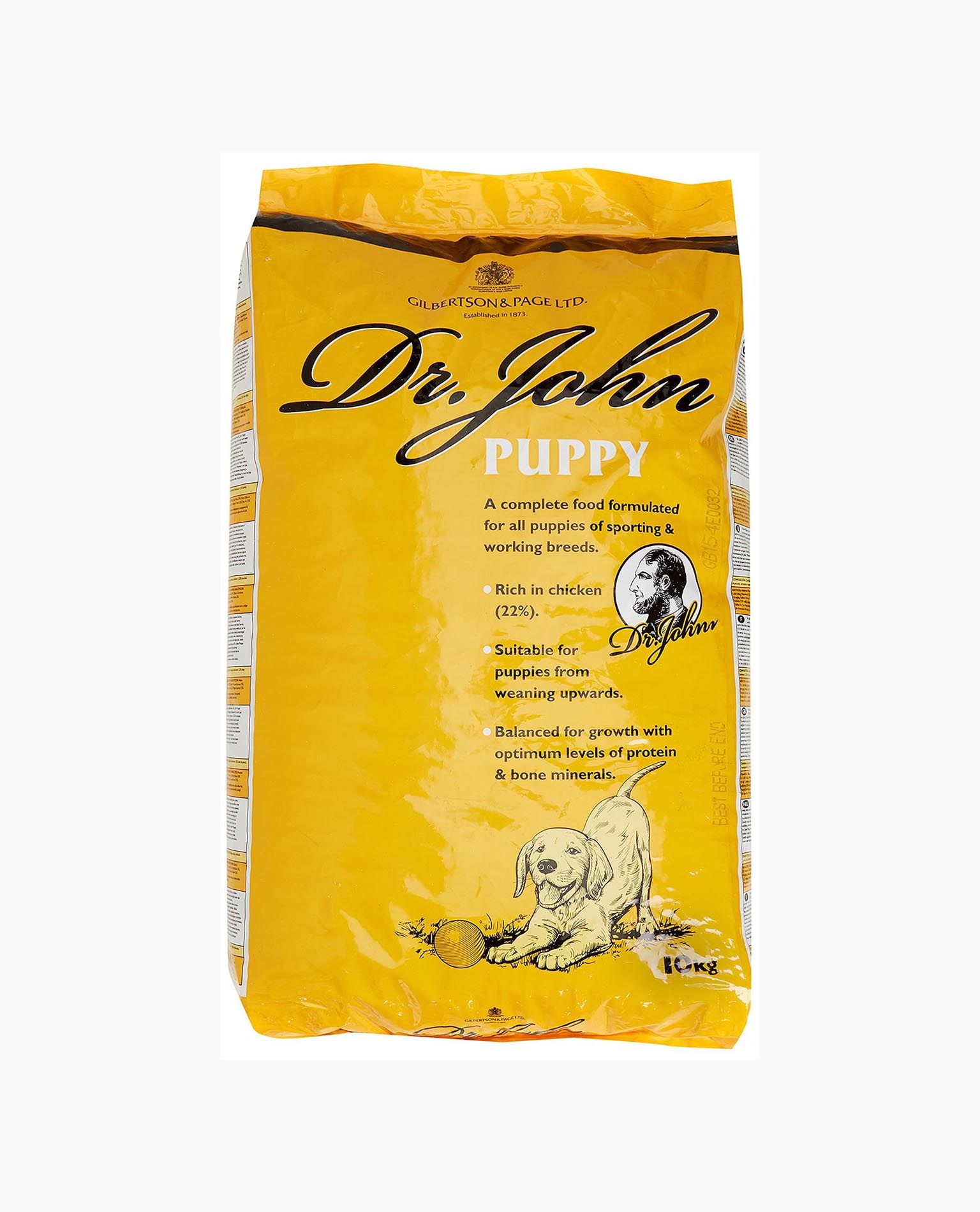 dr johns dog food puppy