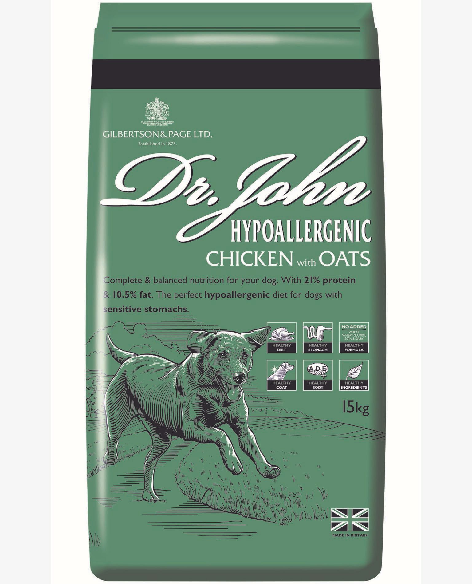 dr johns dog food puppy