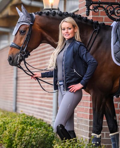 Grey Breeches Weronika Charcoal PS of Sweden