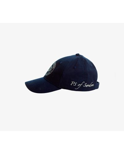 Navy Cap Deborah Deep Sapphire Silver PS of Sweden