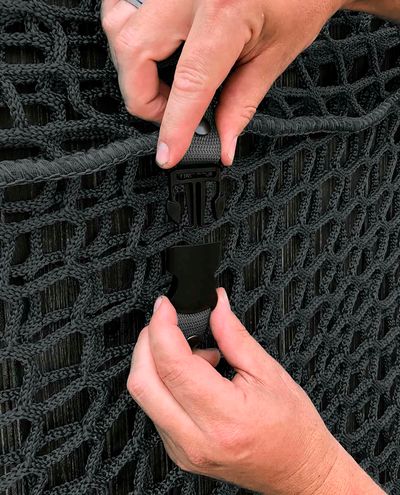 Clickable buckle for hay net Clickable buckle for hay net
