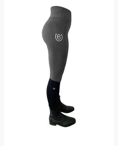 Tights Jump Grey Equestrian Stockholm
