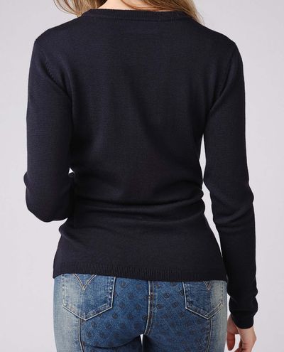 Navy Knit Sweater Linnea PS Of Sweden