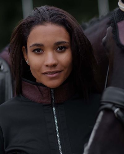 Mahogany Glimmer Fleece Jacket Equestrian Stockholm