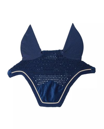 Wellington Basic Velvet Navy Ear Net (Full)