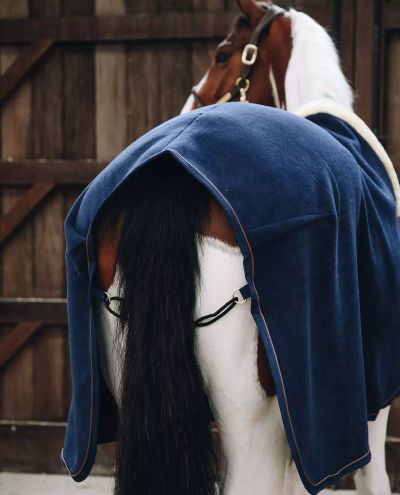 Fleece Show Rug Heavy Navy
