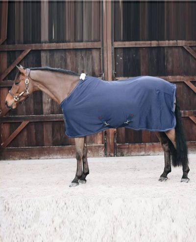 Cooler Fleece Rug Navy