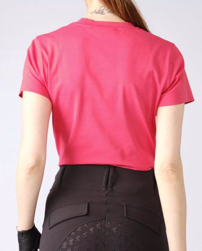 Berry Pink Signe S/S Cotton T-shirt