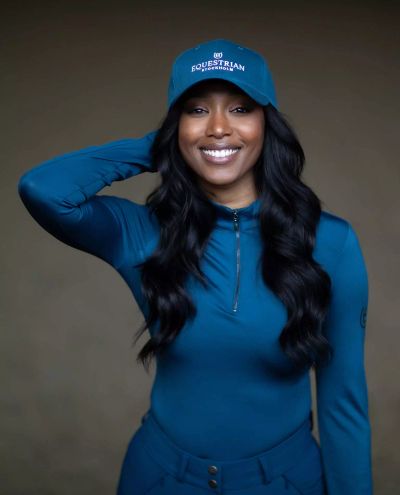 Blue Meadow Knitted Cap
