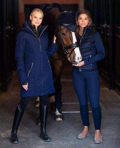 Denali Lagoon Blush winter jacket Equestian Stockholm
