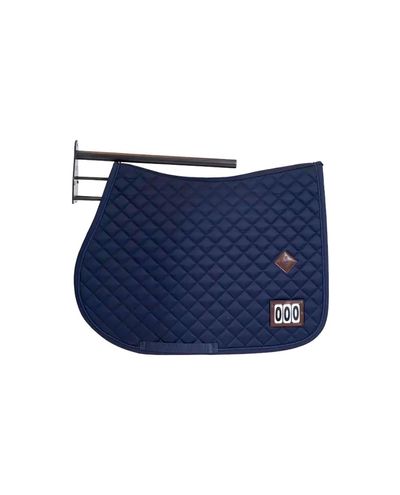 Saddle Rack metal with saddle pad holder (Black)