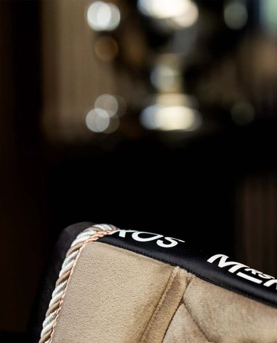 Charmer Dressage Taupe Velvet (Full) Mrs. Ros
