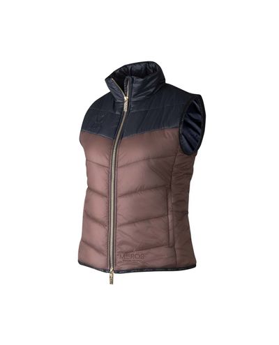 Bodywarmer Autumn Crush (Black/Taupe) Mrs. Ros