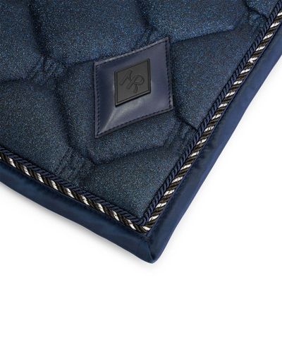 Charmer Dressage Saddle Pad Glitter Sapphire (Full) Mrs.Ros