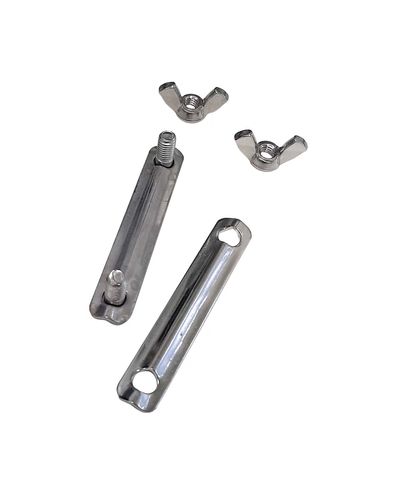 Olli strip connector 40mm, wing nuts (10pcs)