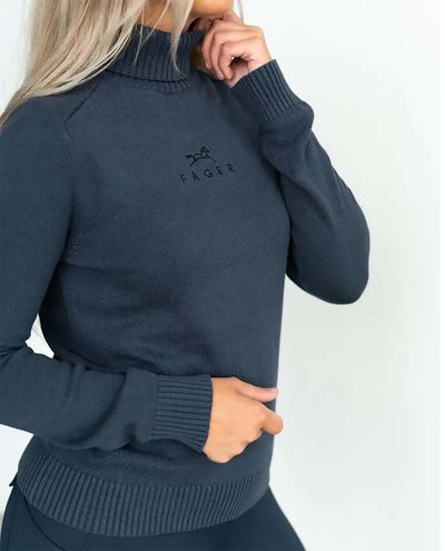 Jackie Turtleneck Sweater Navy 