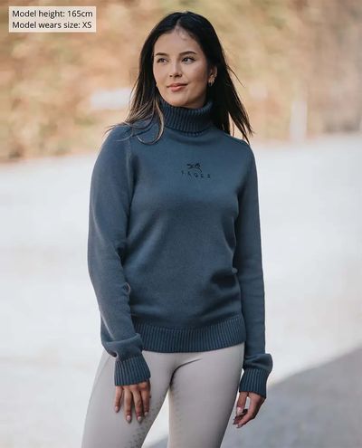 Jackie Turtleneck Sweater Navy 