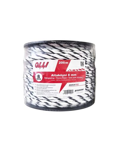 Olli Fence rope 8mm, 200m - Shocteq