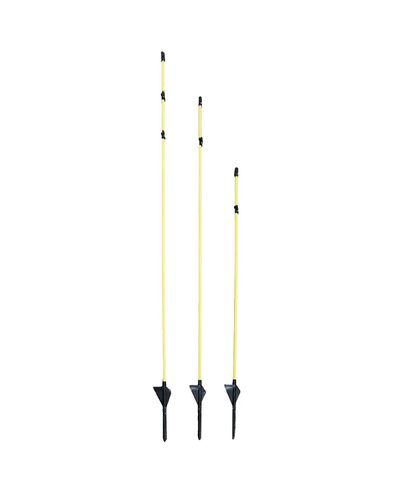Olli Yellow fibreglass pole 160/138cm
