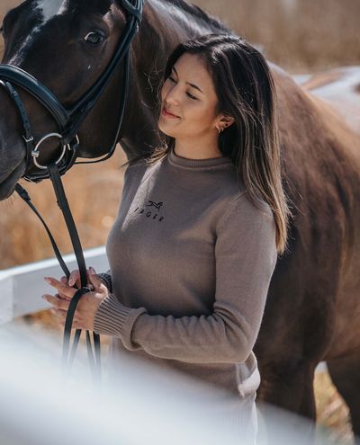 Emily Crew neck Sweater beige