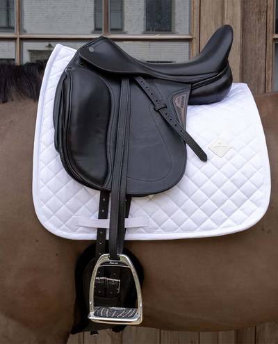 Skin Friendly Sheepskin Diamond Navy school scarf