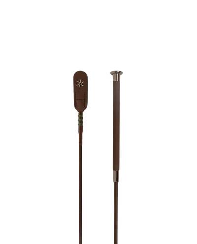School binder Guidance, artificial leather handle, brown 120 cm Velari