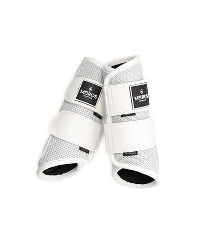 Neoprene & Mesh Splint Boots - Front - Full - White Neoprene & Mesh Splint Boots - Front - Full - White