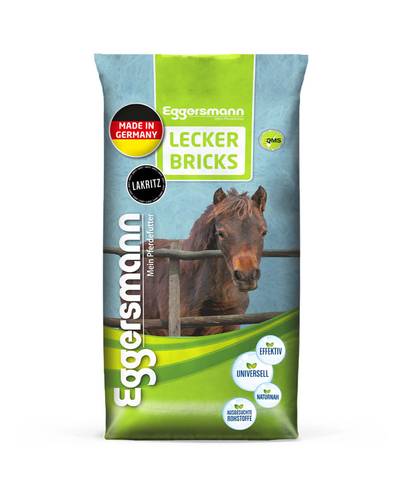 Lecker Bricks Licorice (25 kg) Eggersmann Lecker Bricks Licorice (25 kg) Eggersmann