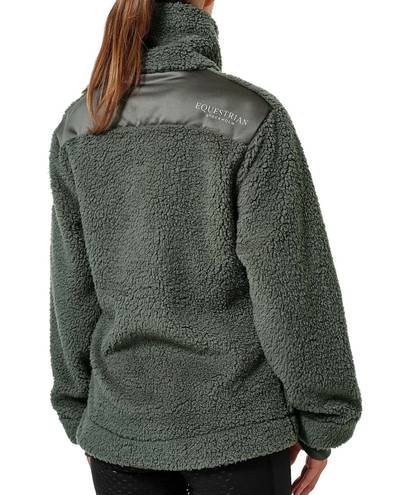Teddy Fleece Jacket, Avenue Green