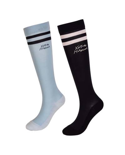 Stripes Riding Socks, 2-Pack (Kentucky)