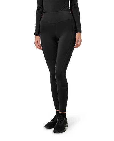 Winter Riding Pants Full Grip Movement Black