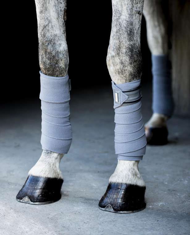 Crystal Grey Bandages Equestrian Stockholm